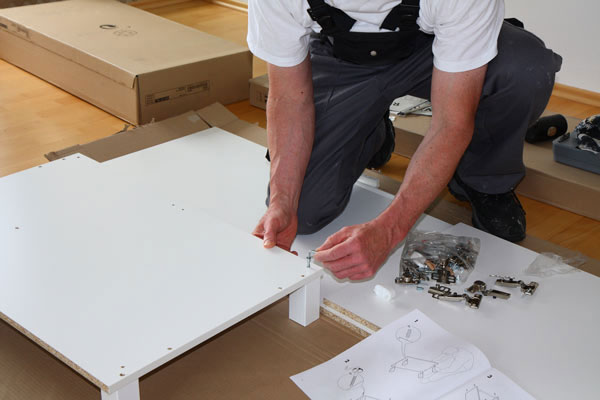 Montaje profesional de muebles despues de una mudanza